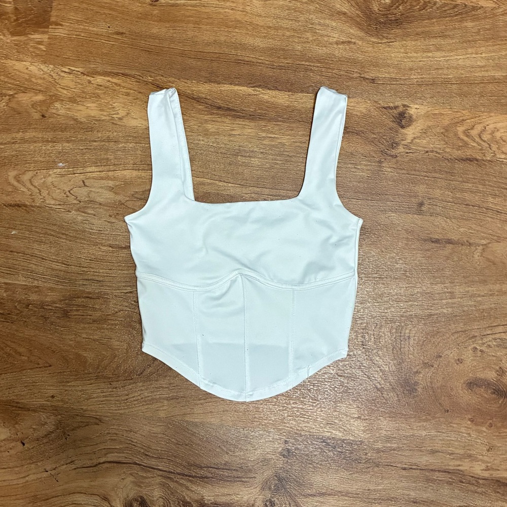 White Corset Top